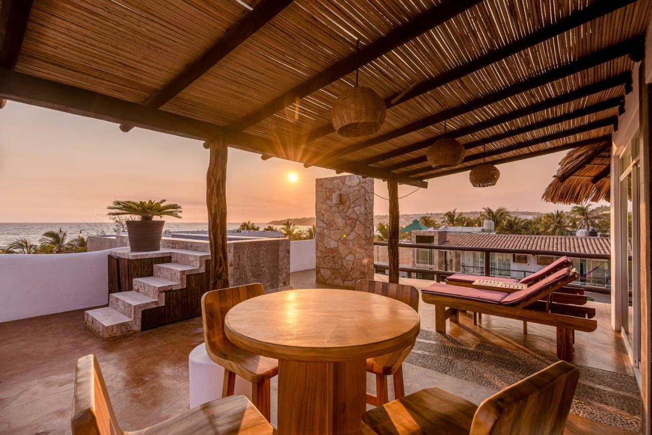 Hotel Rockaway Пуэрто-Эскондидо Экстерьер фото